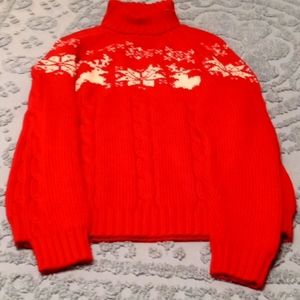 Sweater Lands End Size Med 10/12